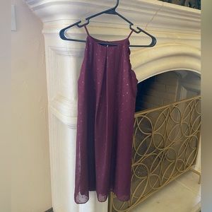 Scalloped Shift Dress